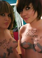 Fresh new cam whores strut their stuff